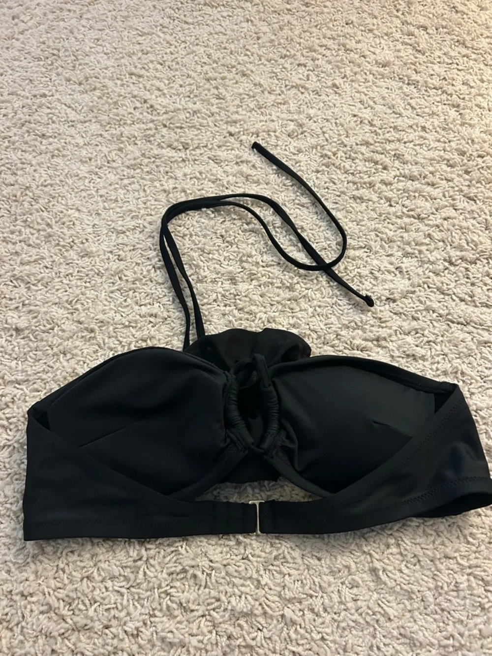 J.CREW Rosette Bandeau Bikini Top size M